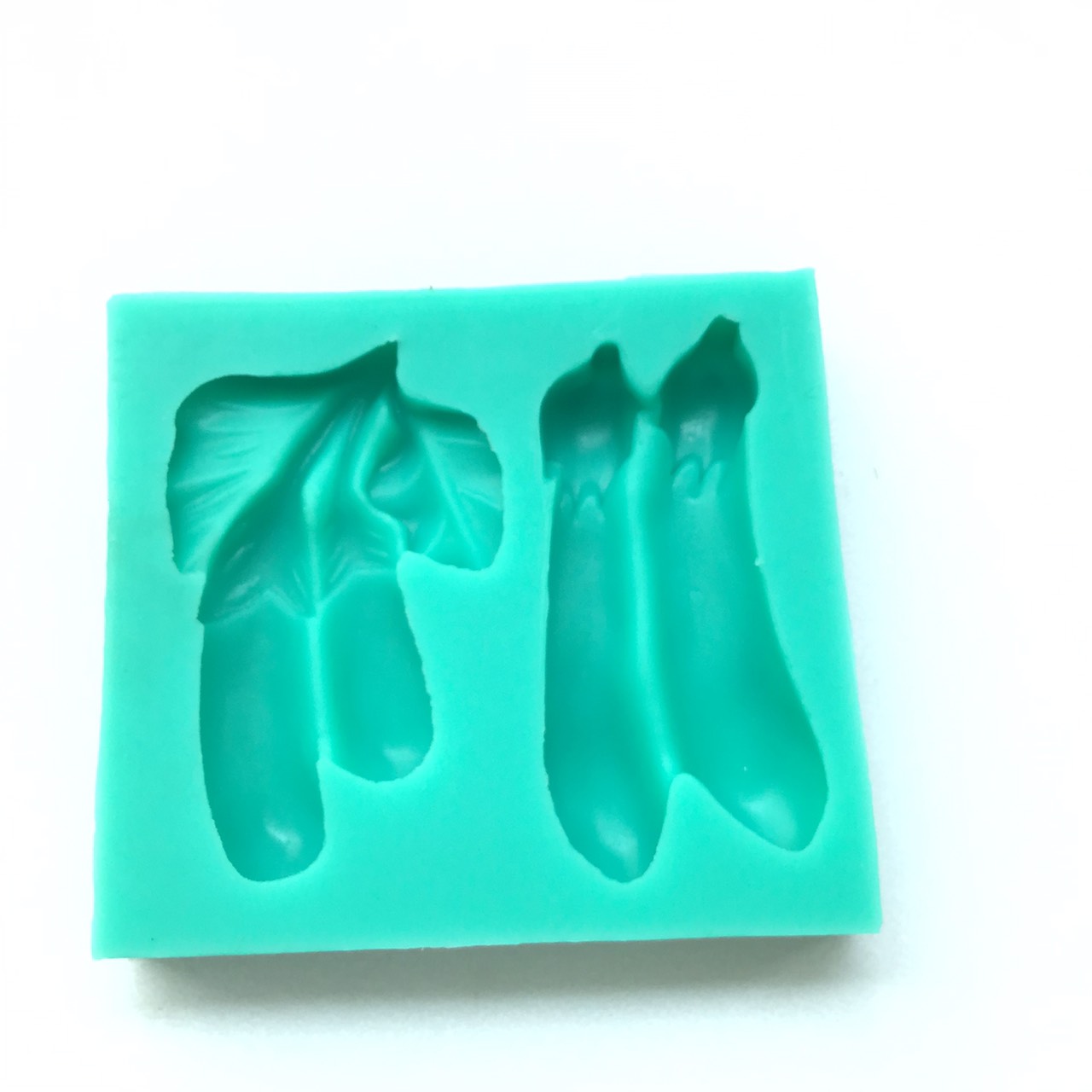 ซิลิโคนเขียว ผัก(มะเขือม่วง)