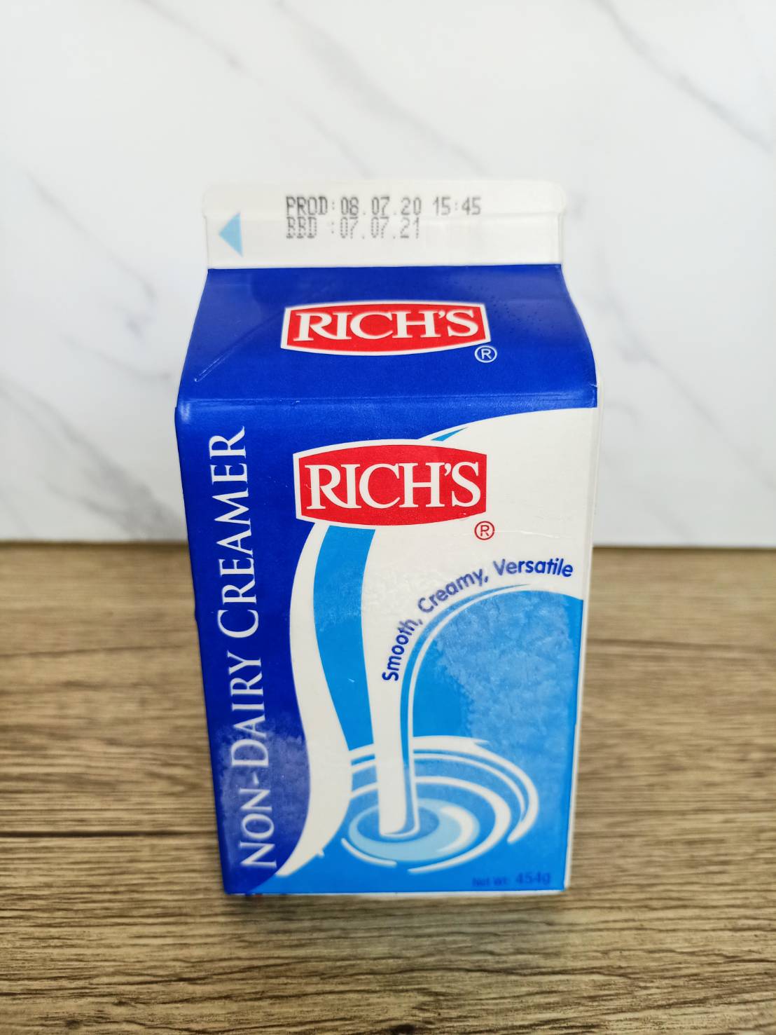 RICHS ริช วิปปิ้งครีม นอนแดรี่ ครีมเมอร์ 454g.