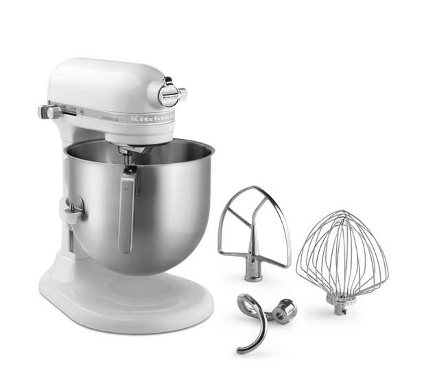 เครื่องผสมอาหาร KitchenAid 8Q KSM8990WH (110V+หม้อแปลงไฟ)