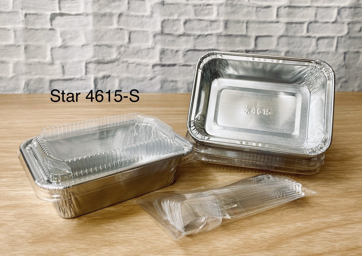 Star 4615-S 10 ใบ/แพ็ค พร้อมฝา+ช้อน ปริมาณ 145 ml 