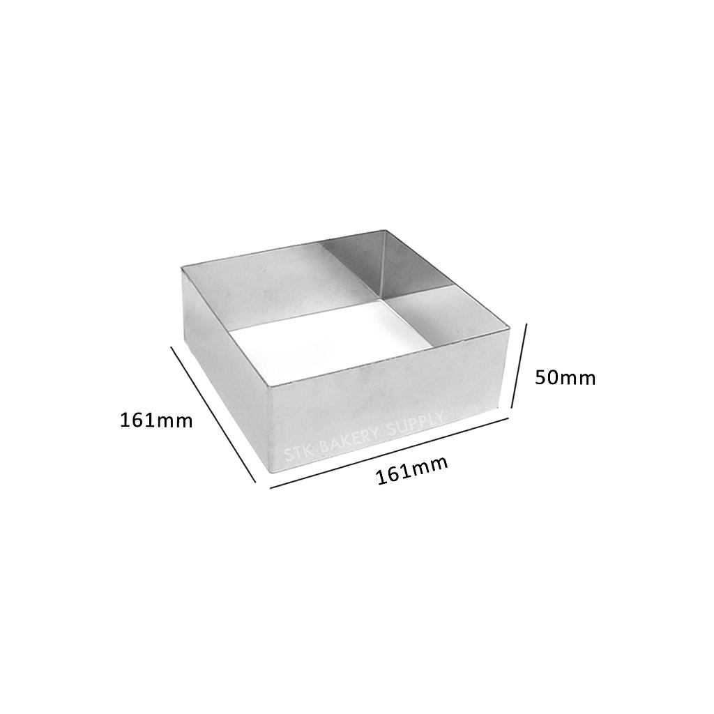 sn3306 พิมพ์ริงเค้ก สี่เหลี่ยมจตุรัส ขนาด 16*16*5cm.