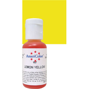 AmeriColor KIT 107 LEMON  YELLOW