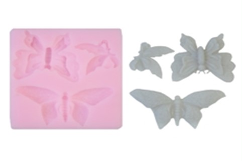 ผีเสื้อ พิมพ์ซิลิโคน 8.7*8.4*1.3