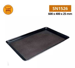 SN1526  Al. Alloy Perforated Sheet Pan - Non Stick Sanneng 40*60*2 cm