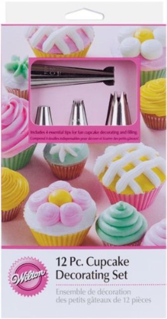 ชุดหัวบีบ Cupcake Decorating Set 12 pieces