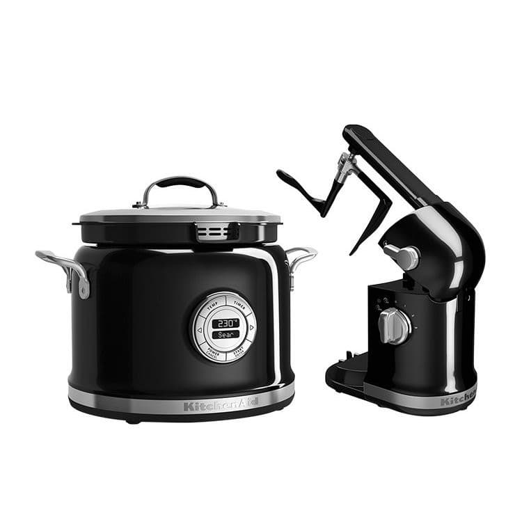 เครื่องกวนไส้ KitchenAid สีดำ Multicooker & Stir Tower