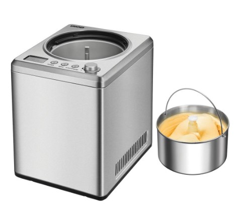 UNOLD Ice Cream Maker Pro Plus เครื่องทำไอศครีม รุ่น 48880 (Stainless steel)