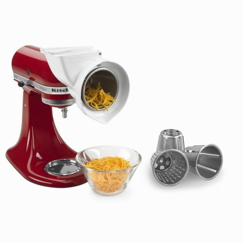 KitchenAid  Fresh Prep Slicer / Shredder  KSMVSA  อุปกรณ์เสริม สำหรับขูดชีส สไลด์ หั่นผักผลไม้ 