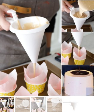 กรวยหยอดแป้ง Candy Funnel 