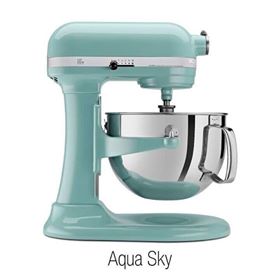 Pro600 เครื่องผสมอาหาร KitchenAid  Aqua Sky สีฟ้า +หม้อแปลงไฟ 