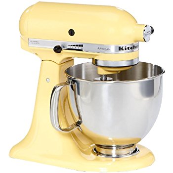 Artisan เครื่องผสมอาหารKitchenAid  สีเหลือง 220V